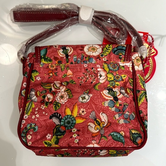 Oilily crossover bag floral 8” by 9” new - Picture 2 of 6